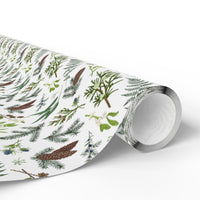 Forest Pinecones Pattern Wrapping Papers