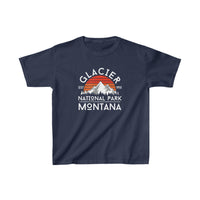 kids glacier national park souvenir t-shirt