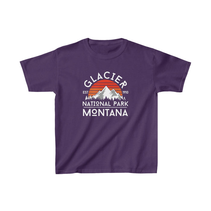 Kids Glacier National Park Heavy Cotton™ Tee