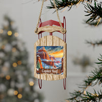 Capitol Reef National Park Sled Ornament