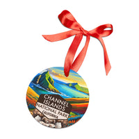 Channel Islands Christmas Ornament with Ribbon