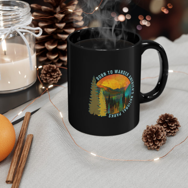 Born Wanderer National Park Souvenir Mug