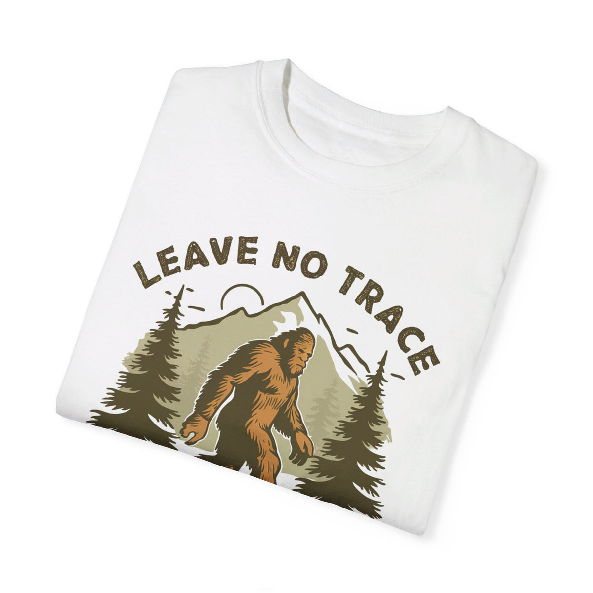 Bigfoot Leave No Trace National Parks Souvenir Tee