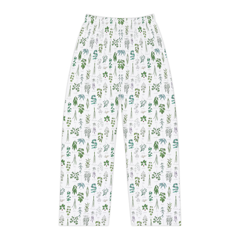 Herbs Pattern Women's Pajama Pants