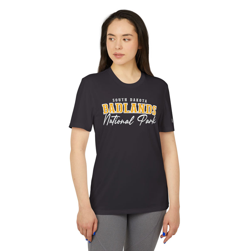 Badlands National Park adidas Unisex Sport T-shirt