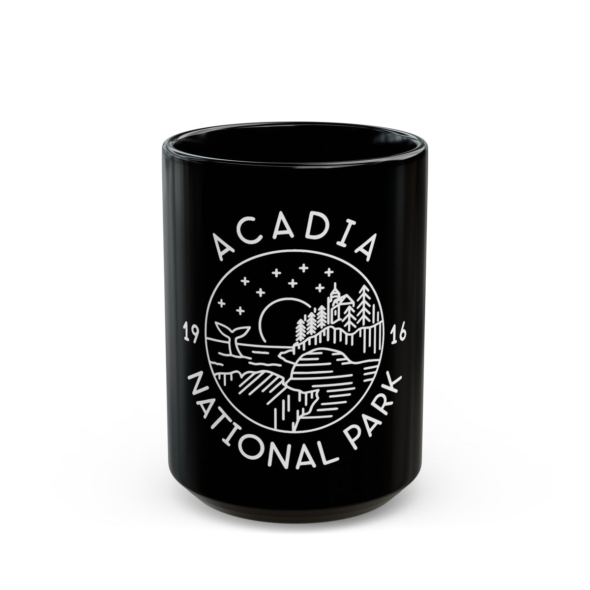 Acadia National Park Starry Night Souvenir Mug