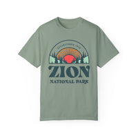 Zion National Park Souvenir Tee, Scenic Design