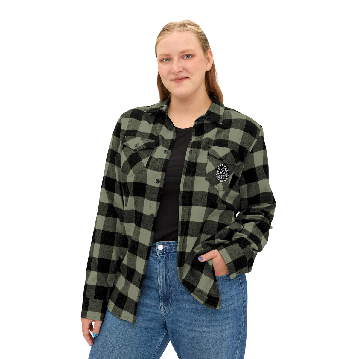 Arches National Park Unisex Flannel Shirt