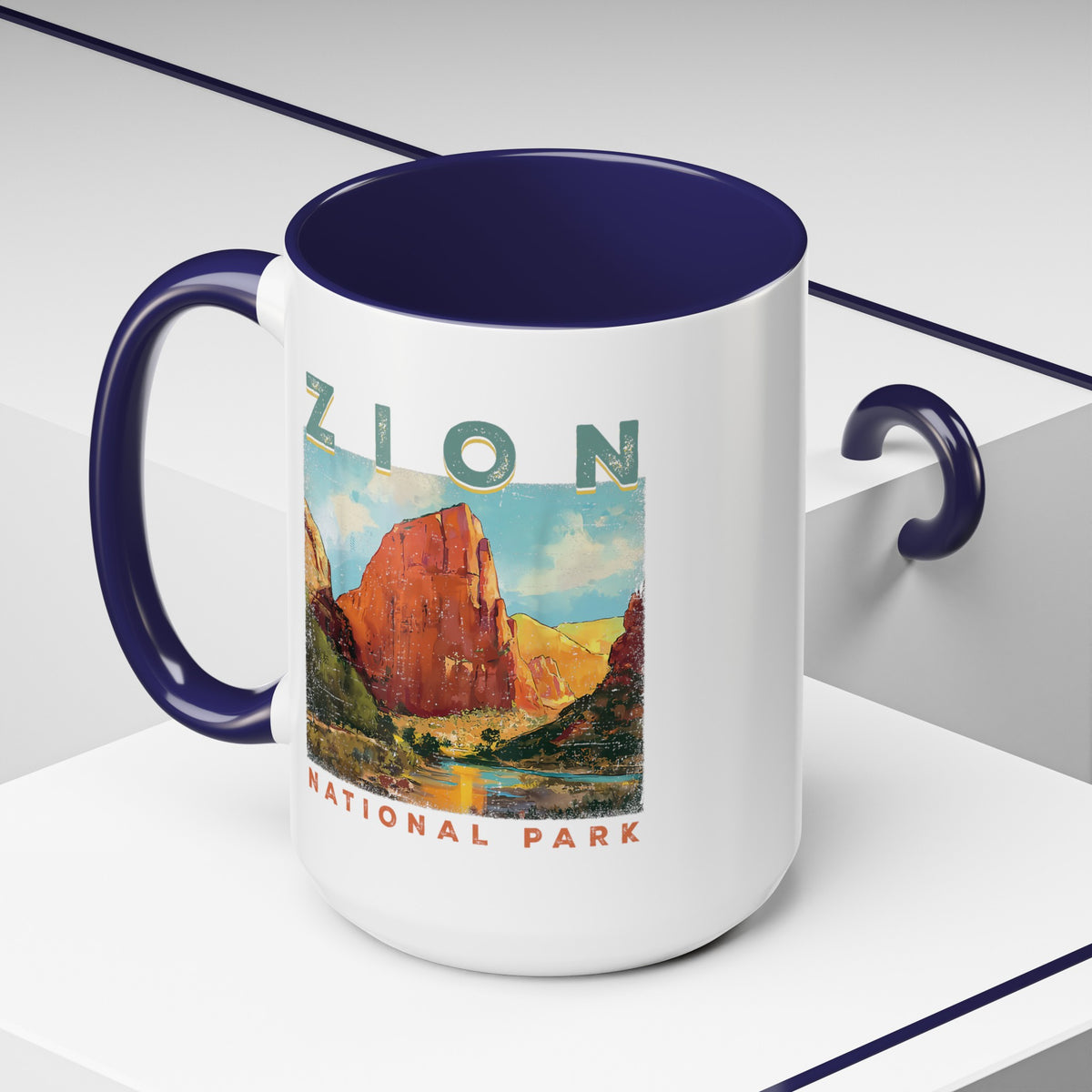 Zion National Park Souvenir Mug - Scenic Design