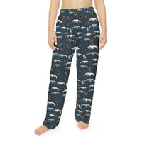 Whales Pattern Women's Pajama Pants