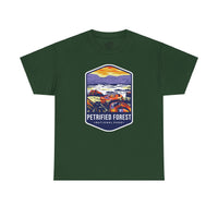 Petrified Forest National Park T-Shirt with Vibrant Landscape Illustration