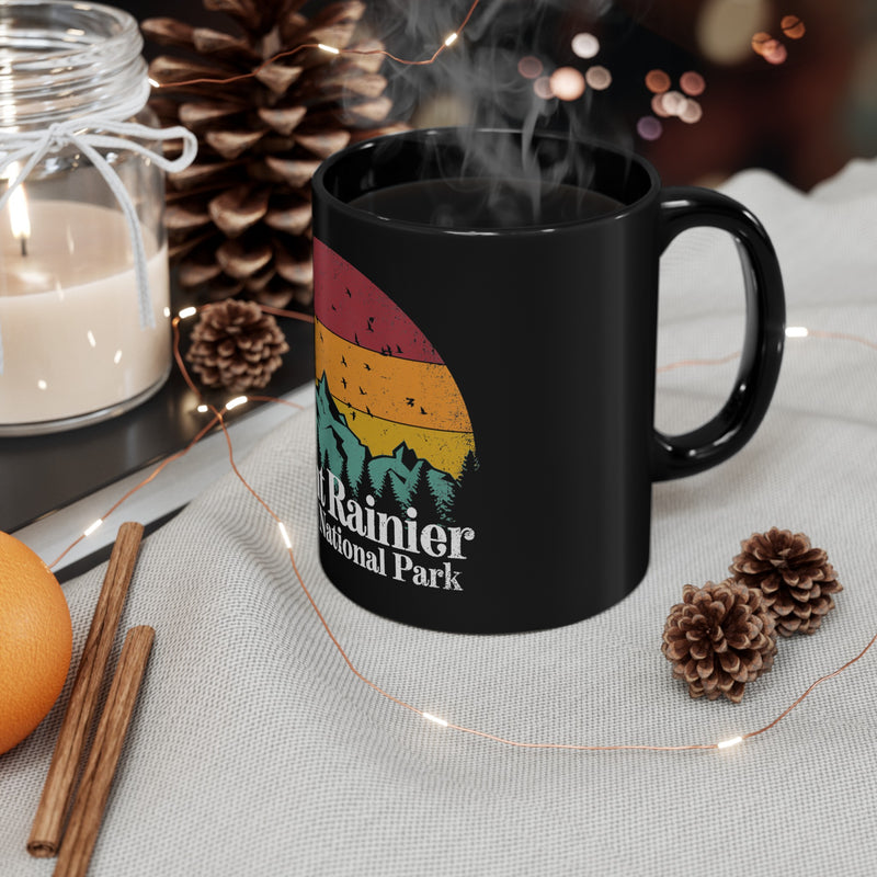 Mount Rainier Sunset Mug Souvenir