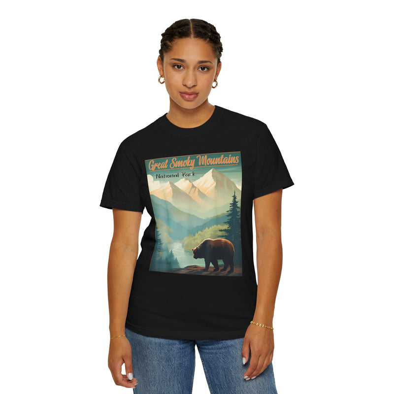 Great Smoky Mountains Bear Souvenir Tee