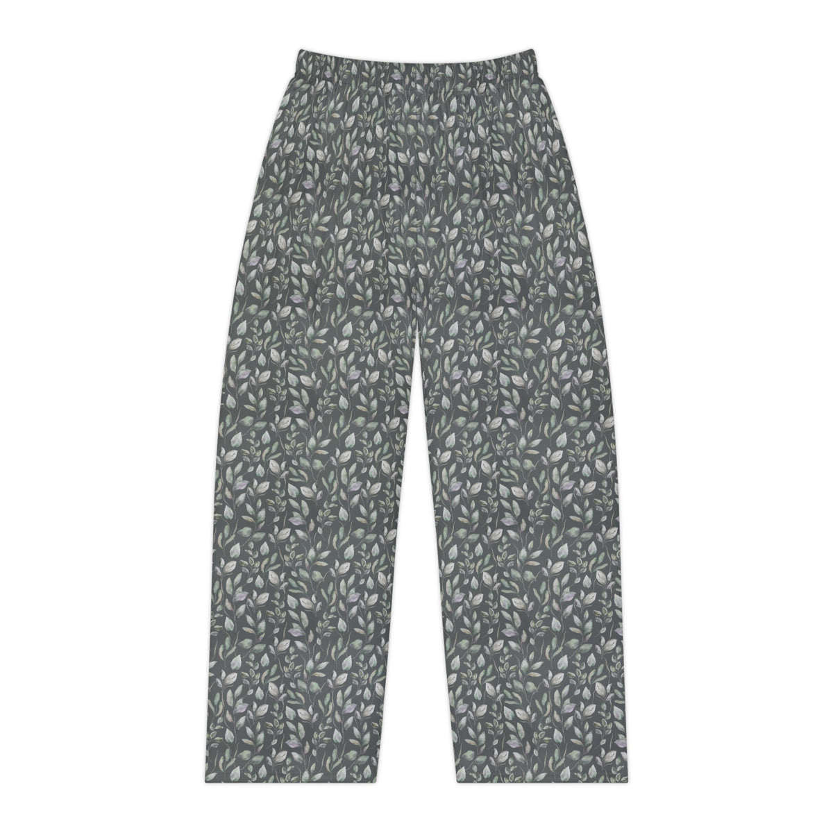 Leaves Pattern Women's Pajama Pants