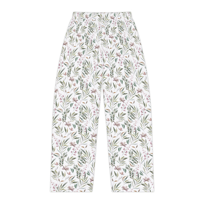 Botanical Pattern Women's Pajama Pants