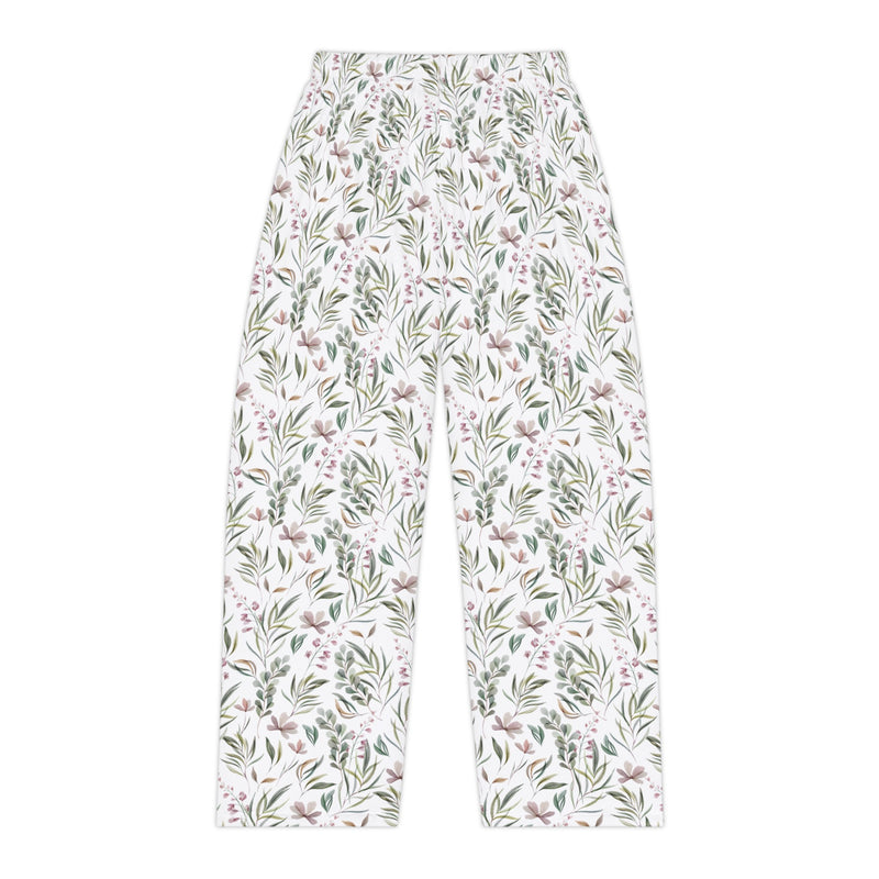 Botanical Pattern Women's Pajama Pants