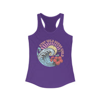 Women's Stay Wild Ocean Child Racerback Tank