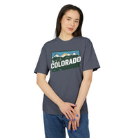 Colorado Retro State Unisex Heavy Faded Tee