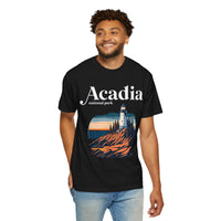 Acadia National Park Souvenir Tee with Lighthouse