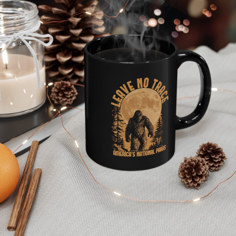 Leave No Trace Bigfoot Souvenir Mug - National Park