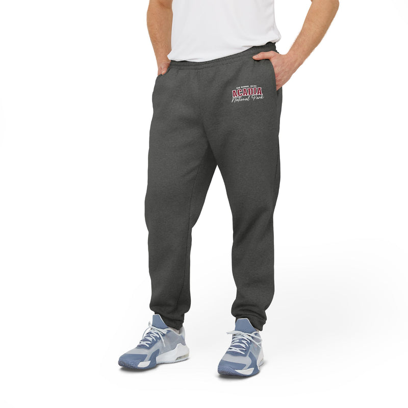 Acadia National Park adidas Unisex Fleece Joggers