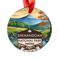 Shenandoah Christmas Ornament with Ribbon