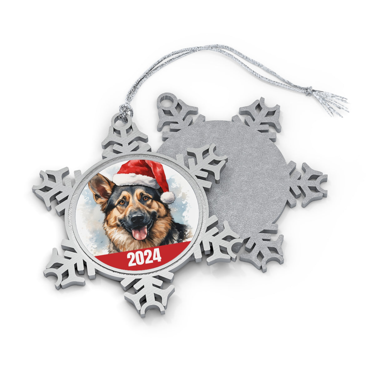 2024 German Shepherd Christmas Ornament with Gift Box