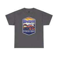 Petrified Forest National Park T-Shirt with Vibrant Landscape Illustration