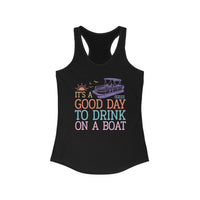 Women's Boat Drinking Racerback Tank