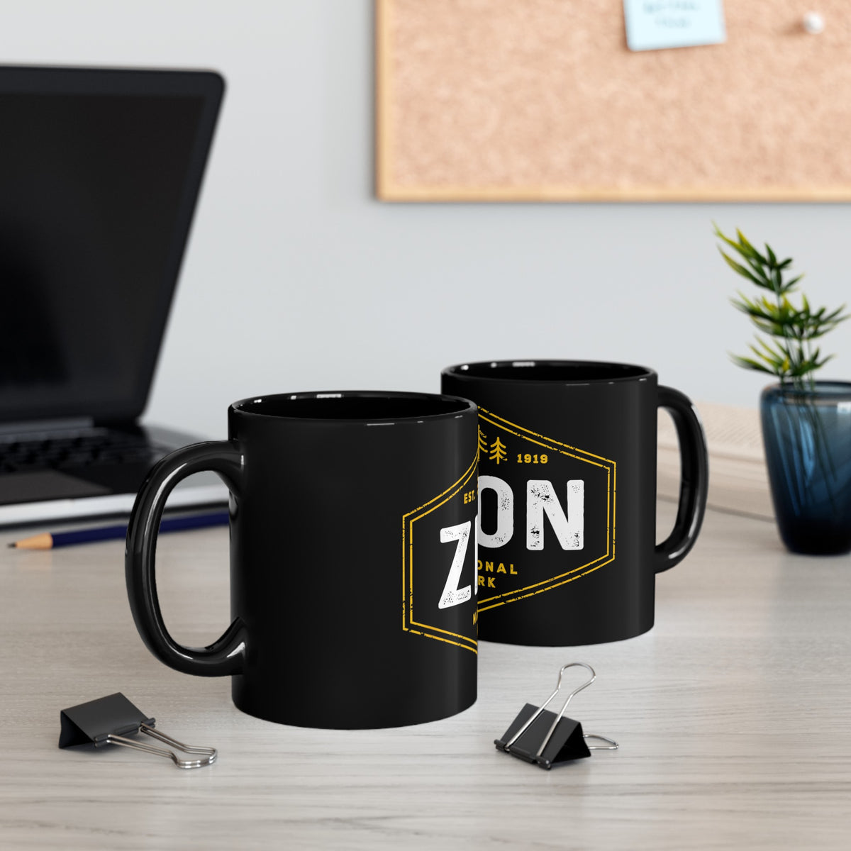 Zion National Park Souvenir Mug - Est. 1919 Design