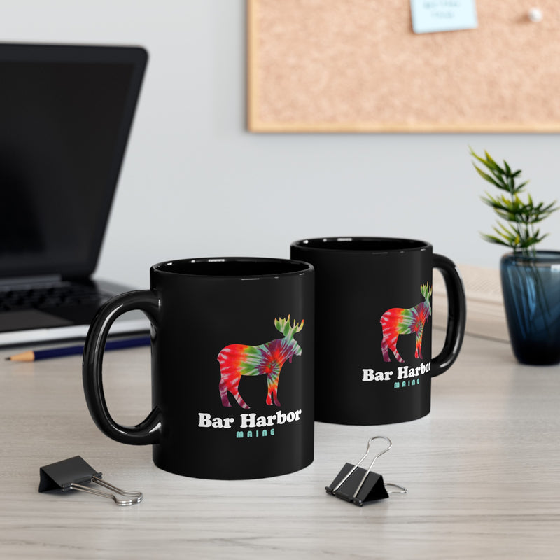 Bar Harbor Moose Design Souvenir Mug