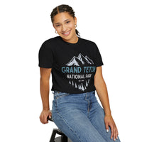 Grand Teton Mountain Souvenir Tee with Trees