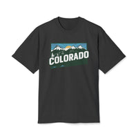 Colorado Retro State Unisex Heavy Faded Tee