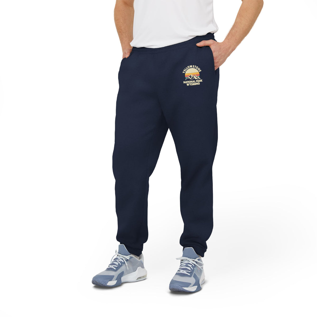 Yellowstone National Park adidas Unisex Fleece Joggers