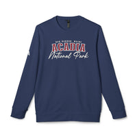 Acadia National Park adidas Unisex Fleece Crewneck Sweatshirt