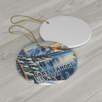 Lake Tahoe 2024 Christmas Ornament