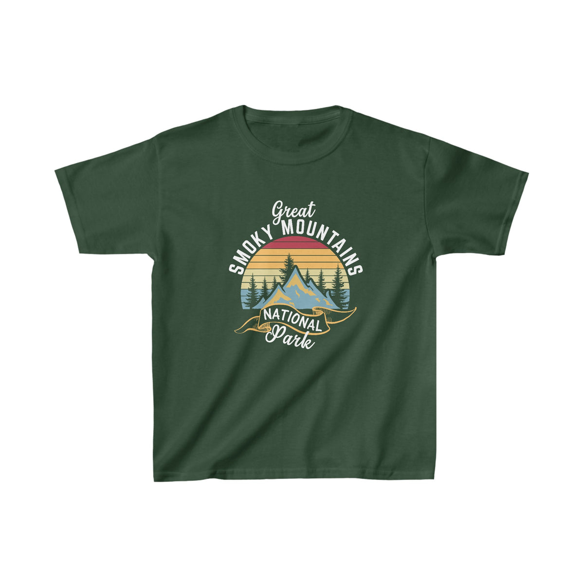 Kids Great Smoky mountains national park souvenir t-shirt