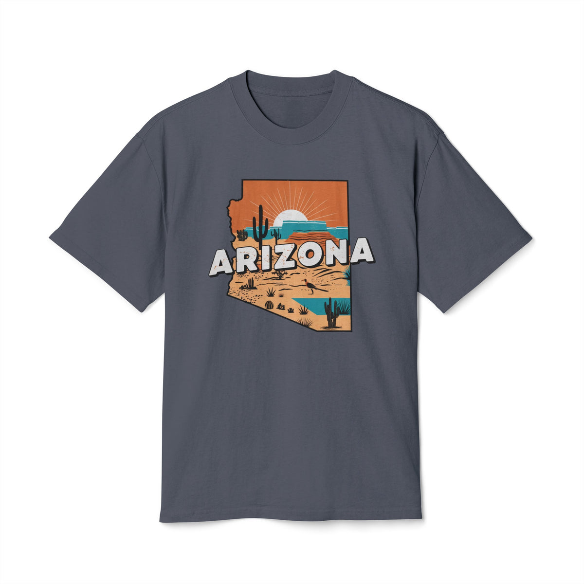 Arizona Retro Unisex Heavy Faded Tee