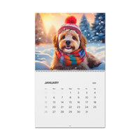 Cavapoo Dog Wall Calendar (2025)