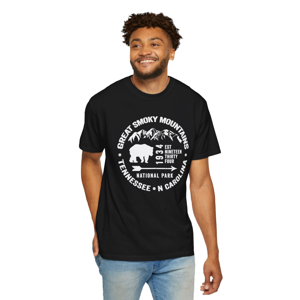 Great Smoky Mountains Bear Souvenir Tee