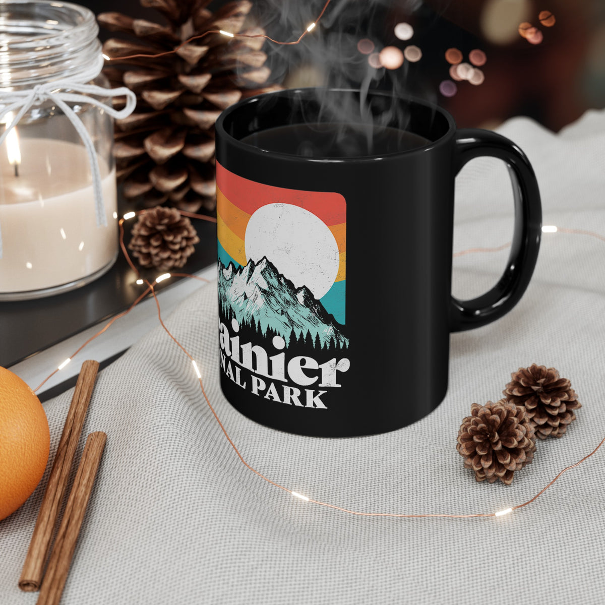 Mount Rainier Bigfoot Mug Souvenir