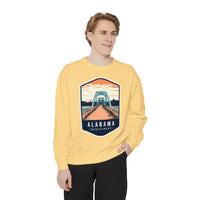 Vintage Alabama Montgomery Bridge Sweatshirt - Retro Travel Design