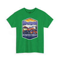 Petrified Forest National Park T-Shirt with Vibrant Landscape Illustration