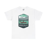 Kobuk Valley National Park T-Shirt with Caribou and Mountain Landscape Illustration