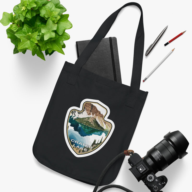 Crater Lake National Park Organic Canvas Tote Bag