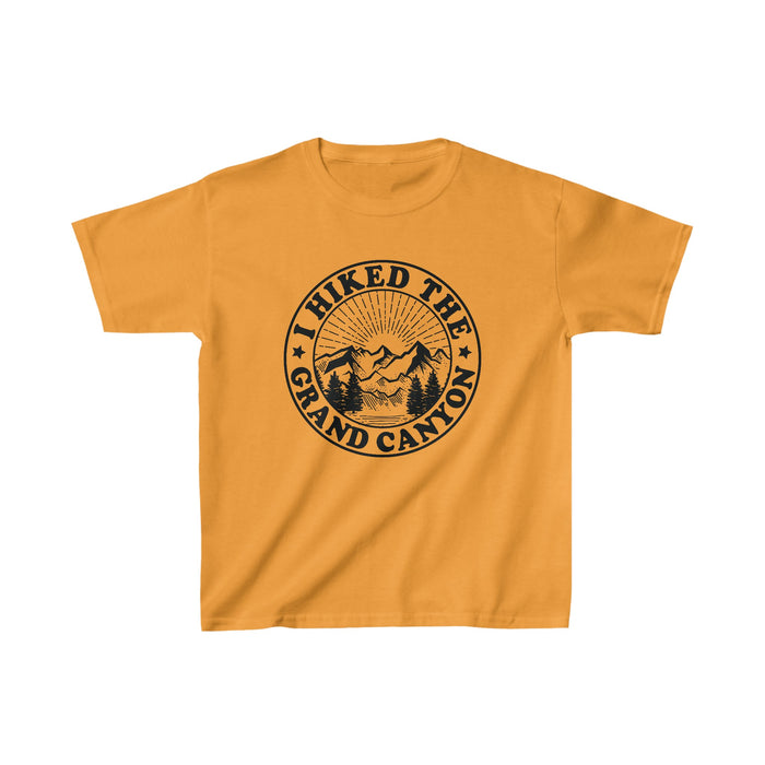 i hiked the grand canyon national park kids souvenir T-shirt 