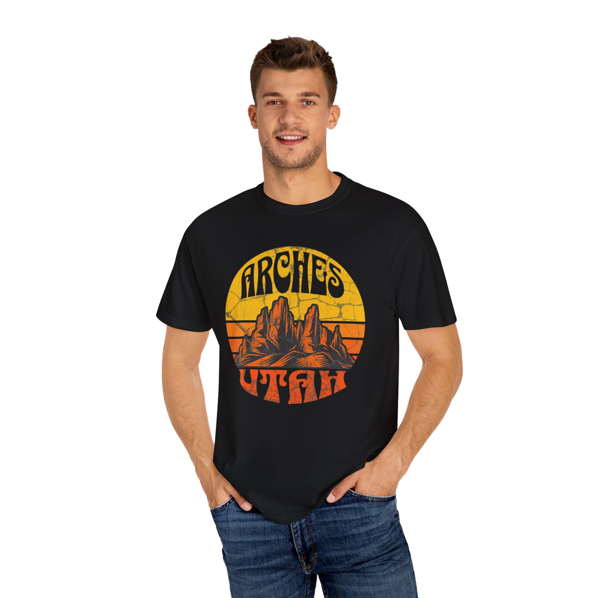 Arches Vintage Utah National Park Souvenir Tee