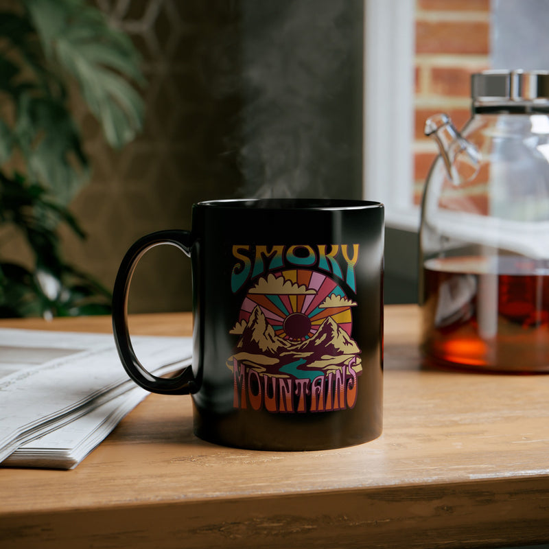 Great Smoky Mountains Retro Mug Souvenir