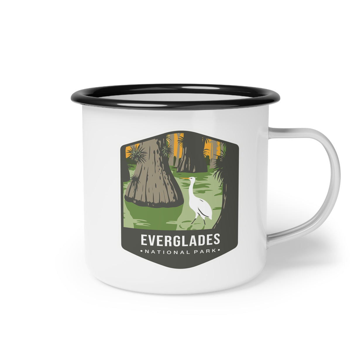 Everglade National Park Enamel Camp Cup