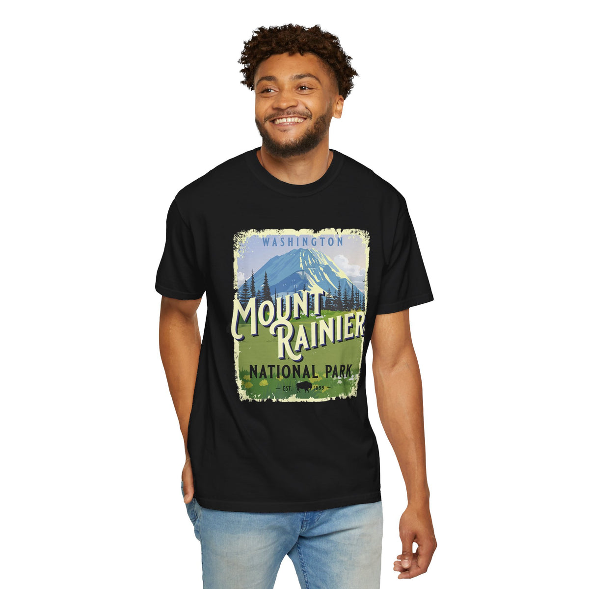 Mount Rainier National Park Souvenir Tee